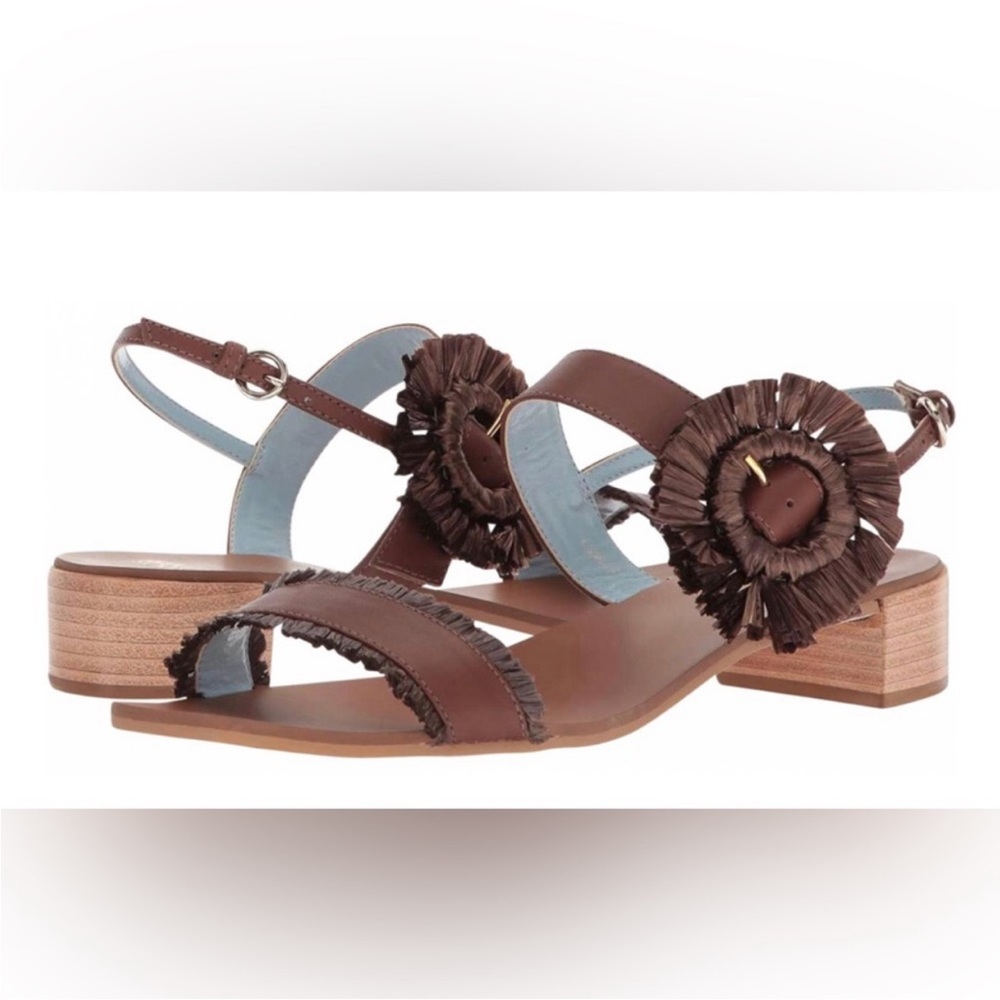 Frances Valentines heel sandal size 8 B (SH7)
